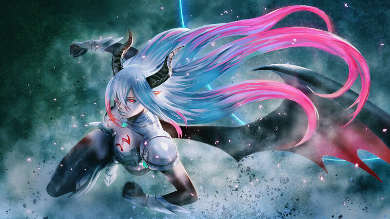 Horned Warrior with Long Hair