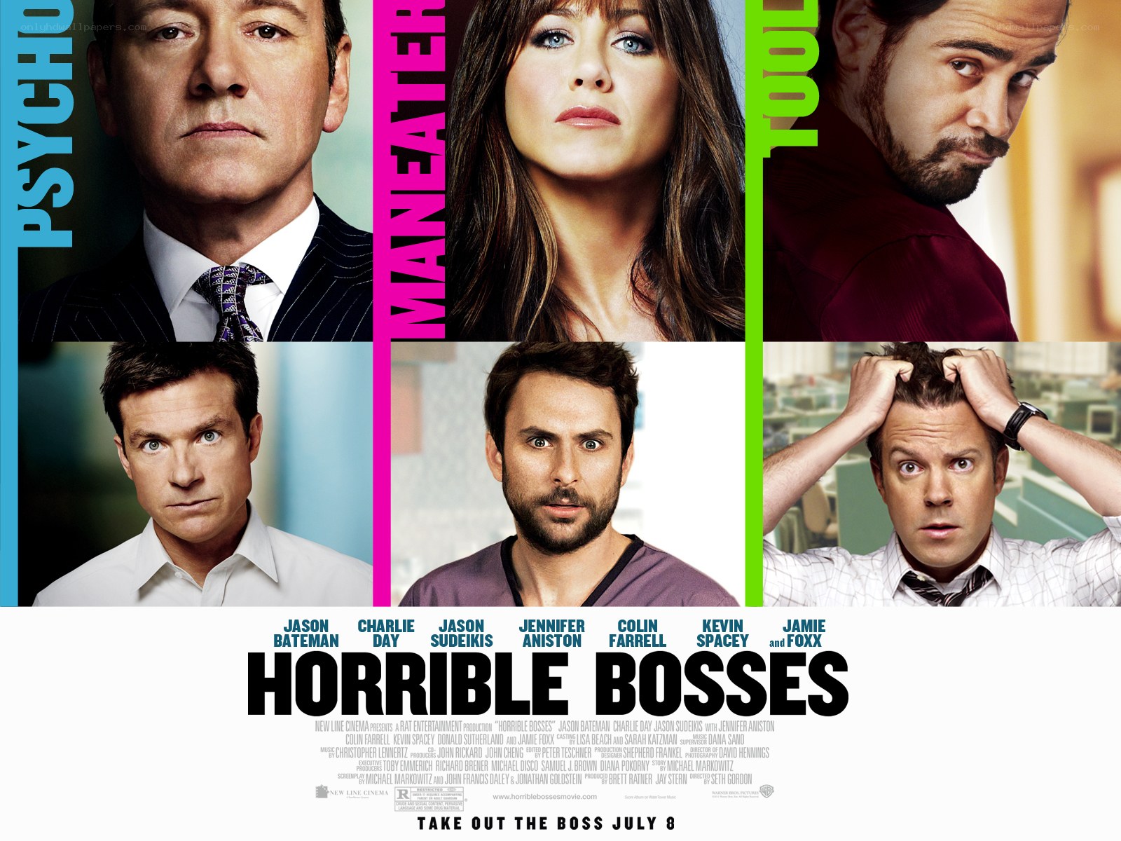 Horrible Bosses movie poster