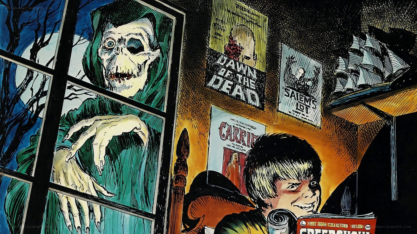 Horror comic book collection