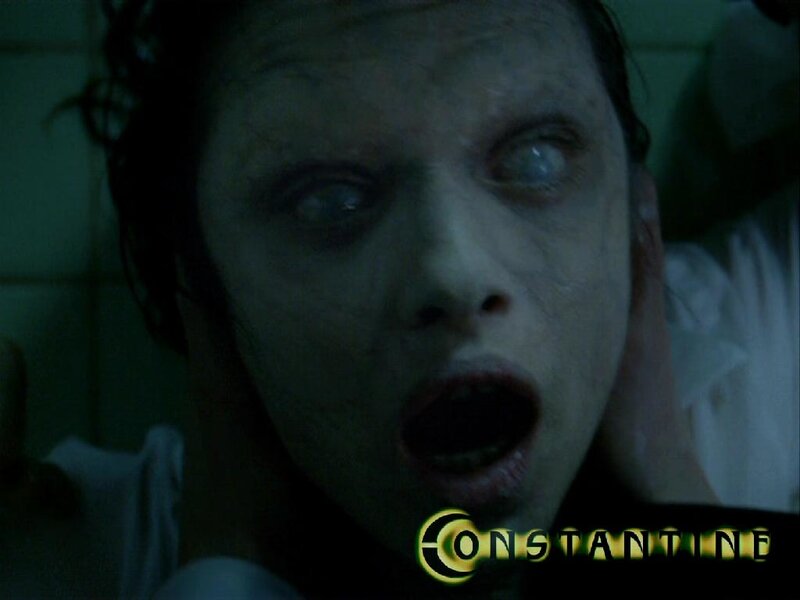 horror movie character close-up