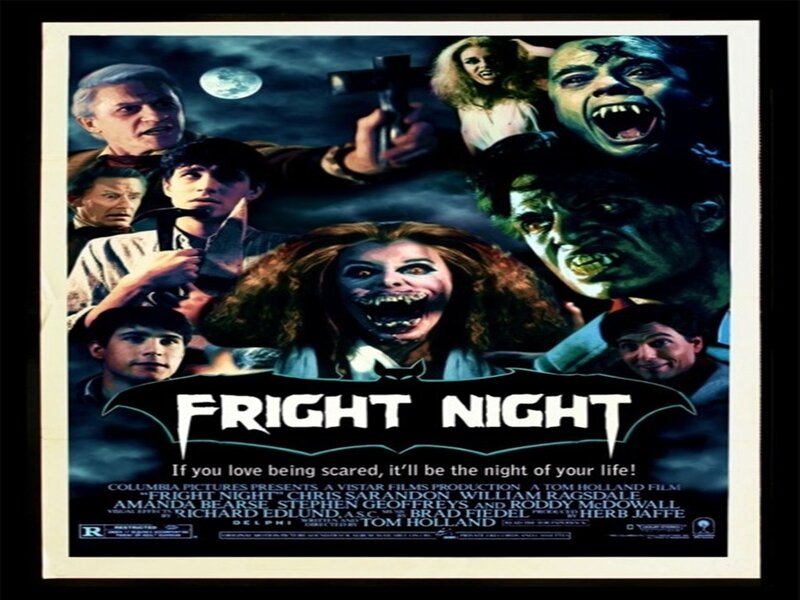 Horror Movie Poster — Black, Dark, Dramatic