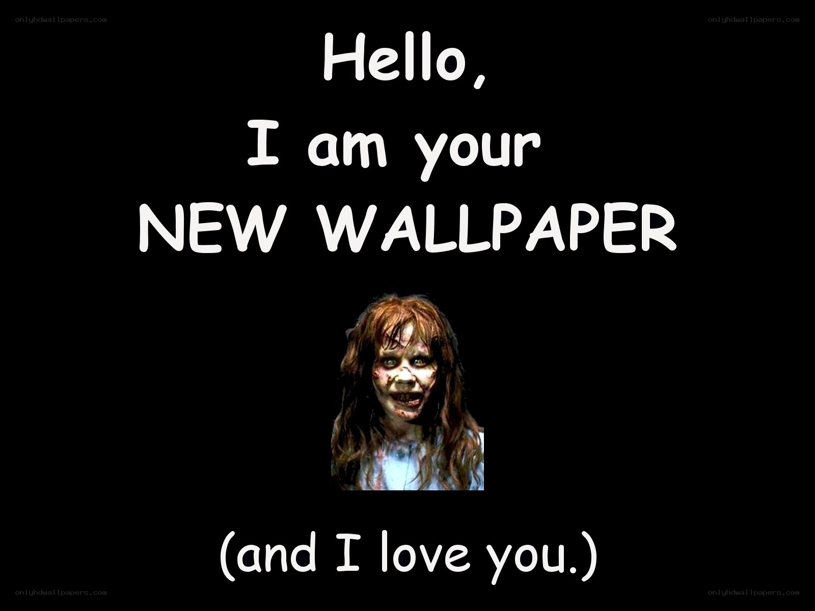 horror wallpaper meme