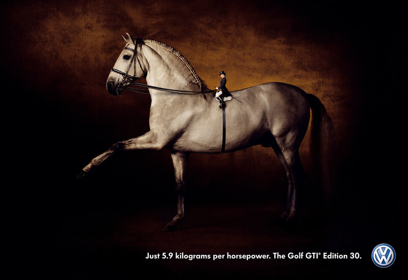 Horse and Rider — Brown