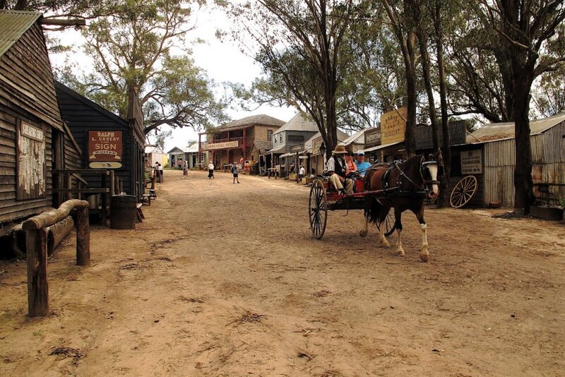 Horse-drawn Carriage — Brown, Calm, Afternoon