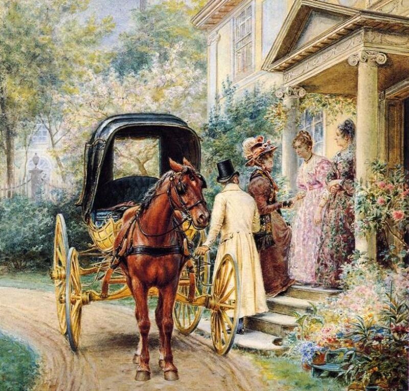 Horse-drawn Carriage — Brown, Serene