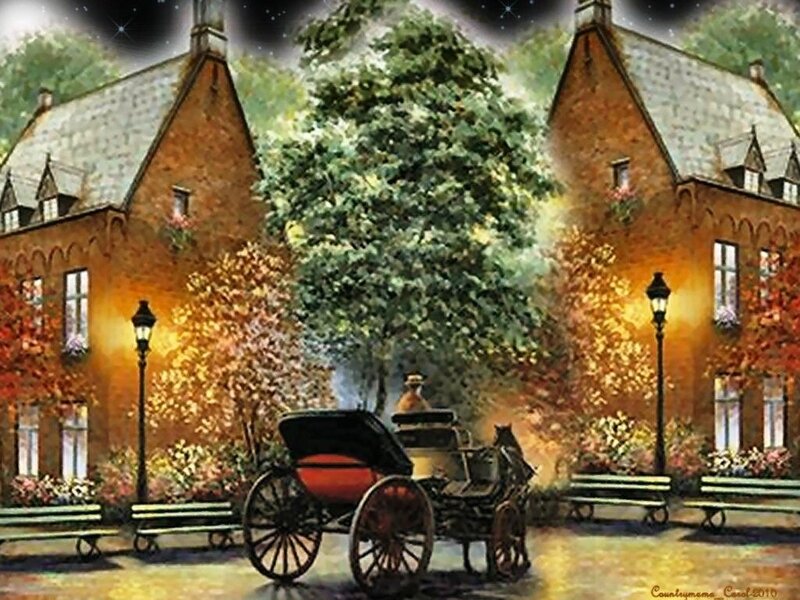 Horse-drawn Carriage — Brown