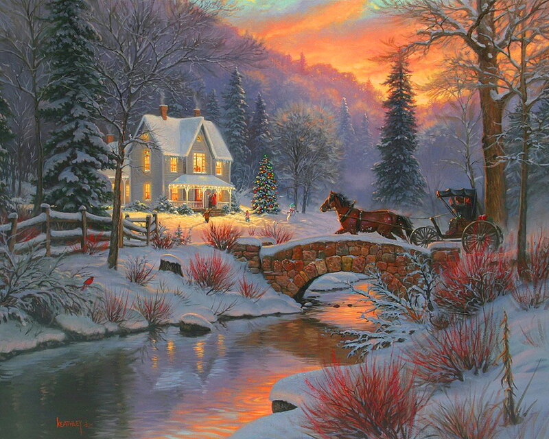 Horse-drawn Carriage — Orange