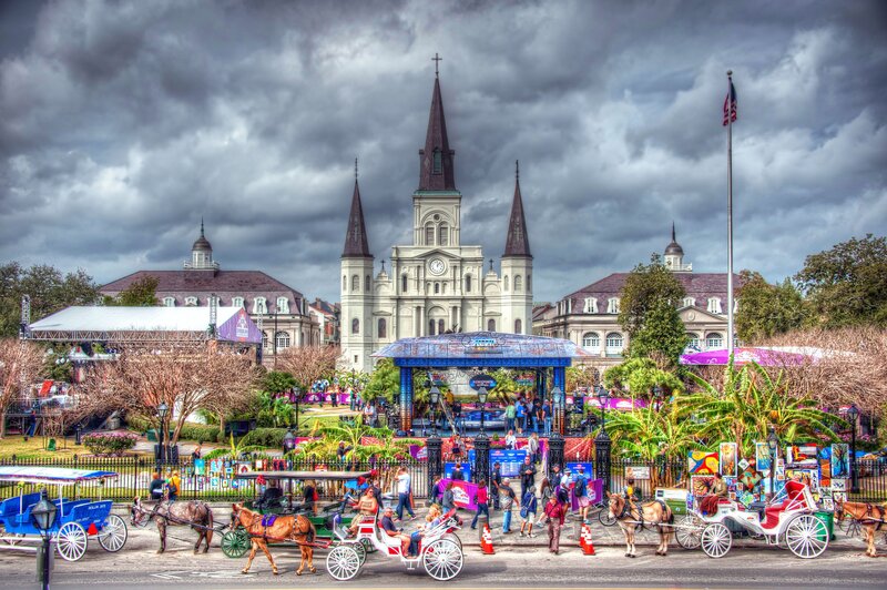 Horse-drawn Carriages — Gray