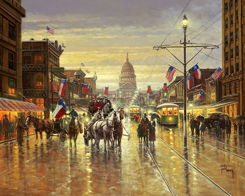 Horse-drawn Carriages — Yellow