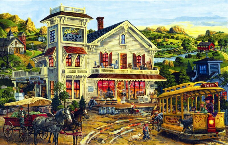 Horse-drawn Cart and Trolley