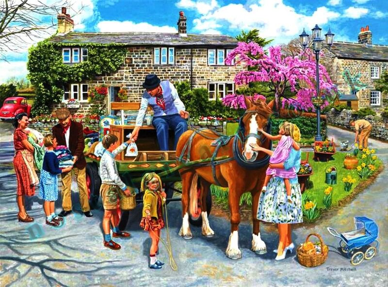 Horse-drawn Cart Vendor