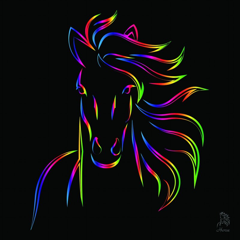 Horse Head Silhouette
