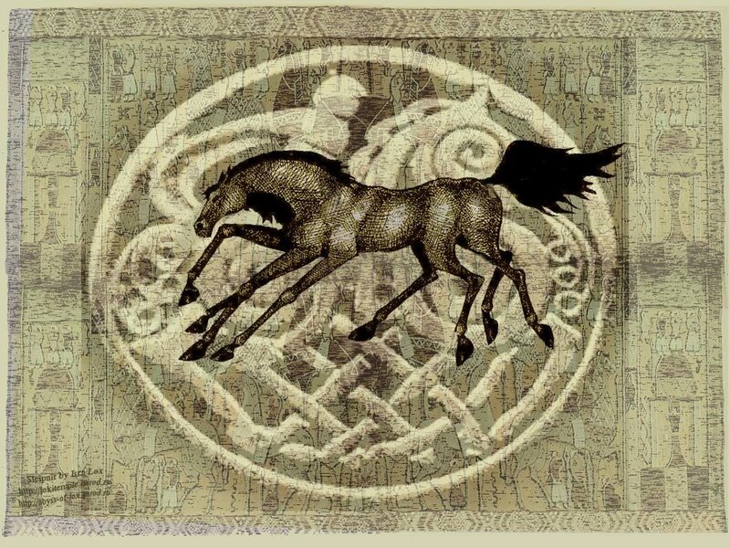 Horse in ancient design