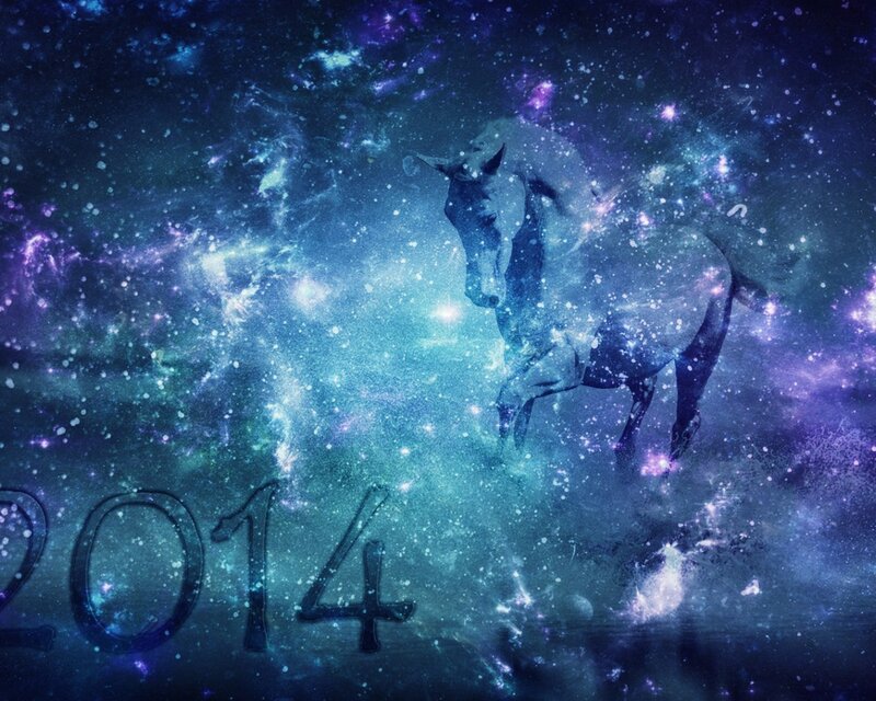 Horse in Galaxy