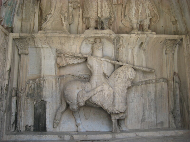 Horse-mounted Warrior Relief