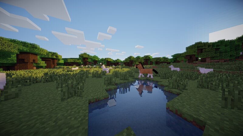 Horse Near a River