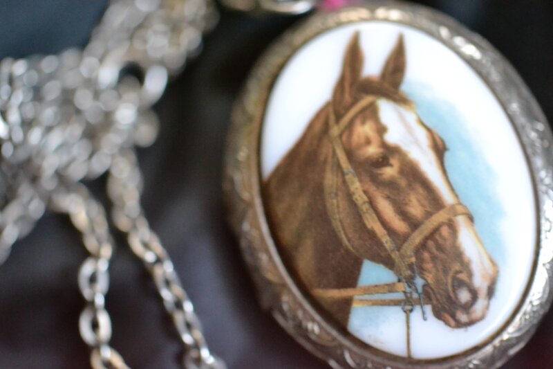 Horse Portrait Pendant