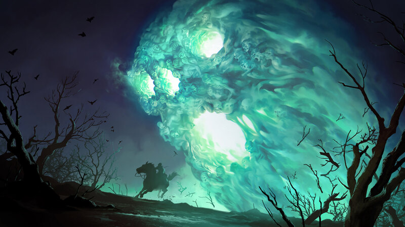 Horse Rider Fleeing Entity