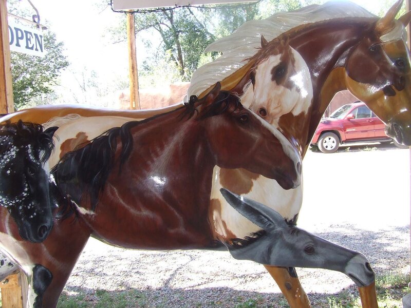 Horse Sculptures