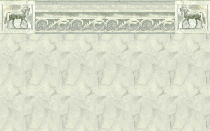 Horse Wall Border