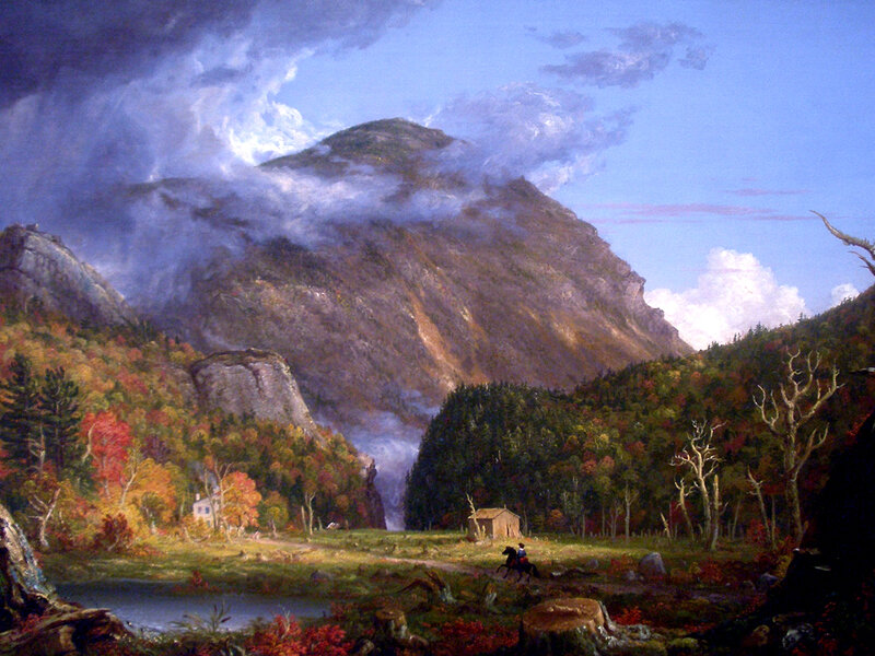 Horseback Rider in Valley