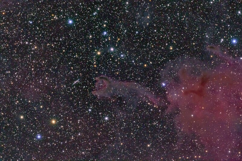 Horsehead Nebula — Black