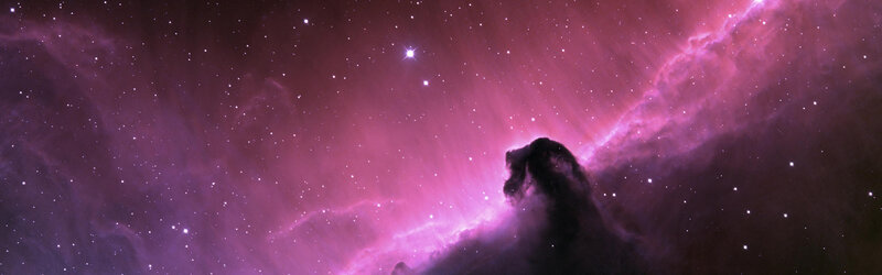 Horsehead Nebula in space