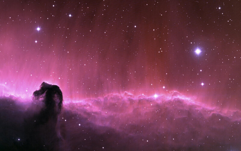 Horsehead Nebula in space