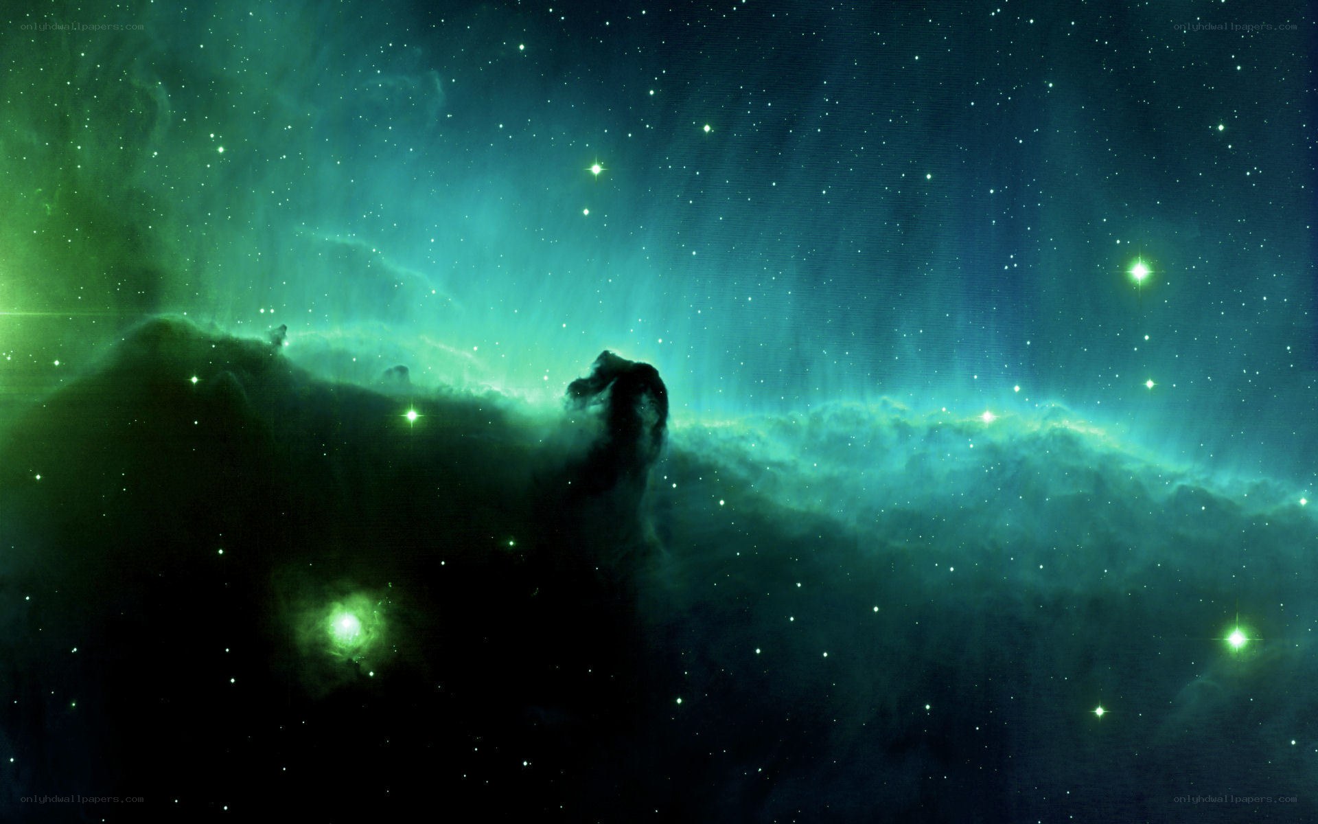 Horsehead Nebula in space