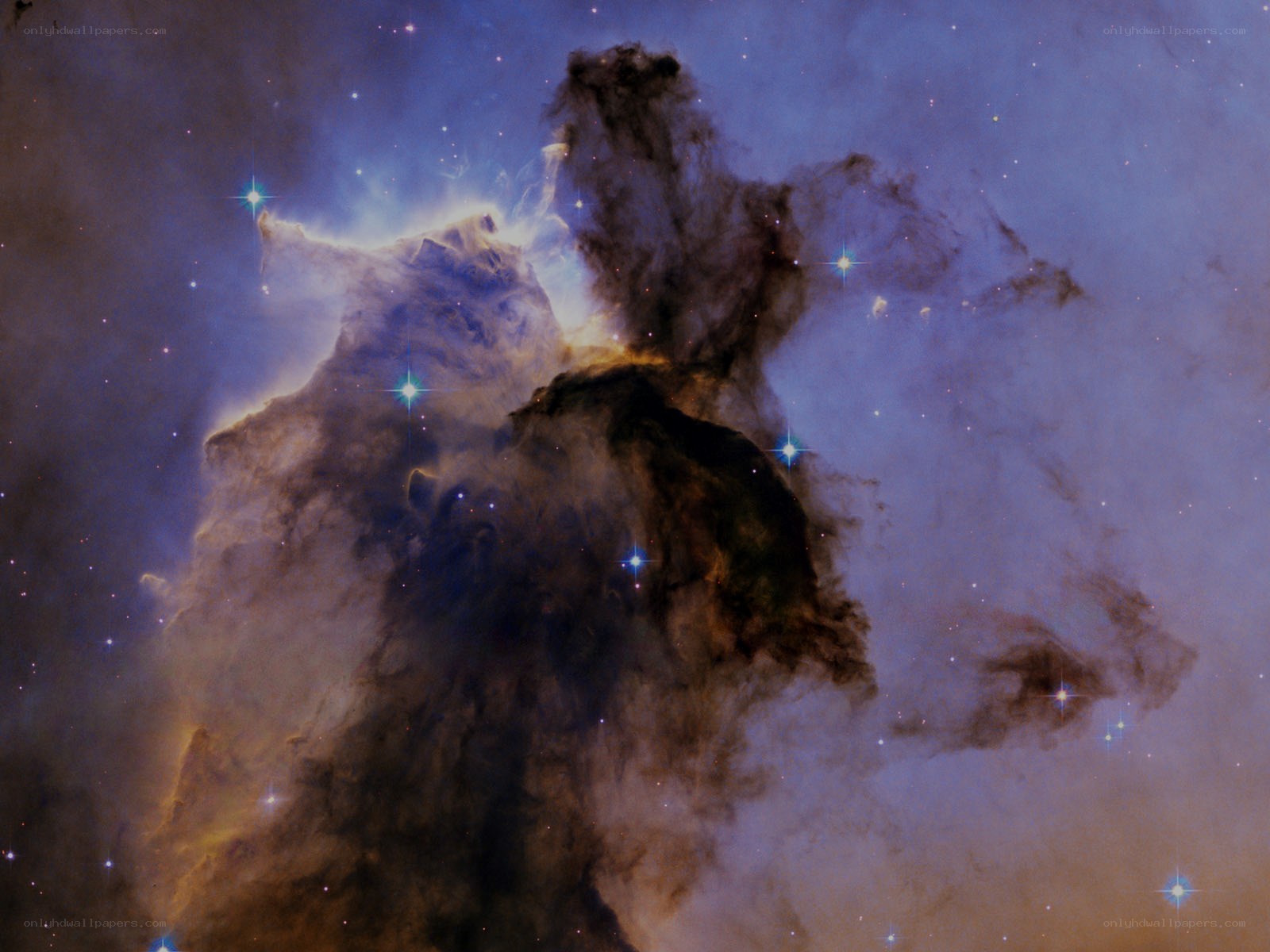 Horsehead Nebula in space