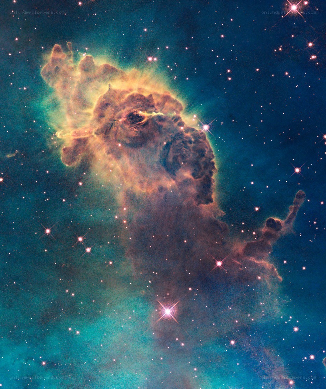 Horsehead Nebula in space
