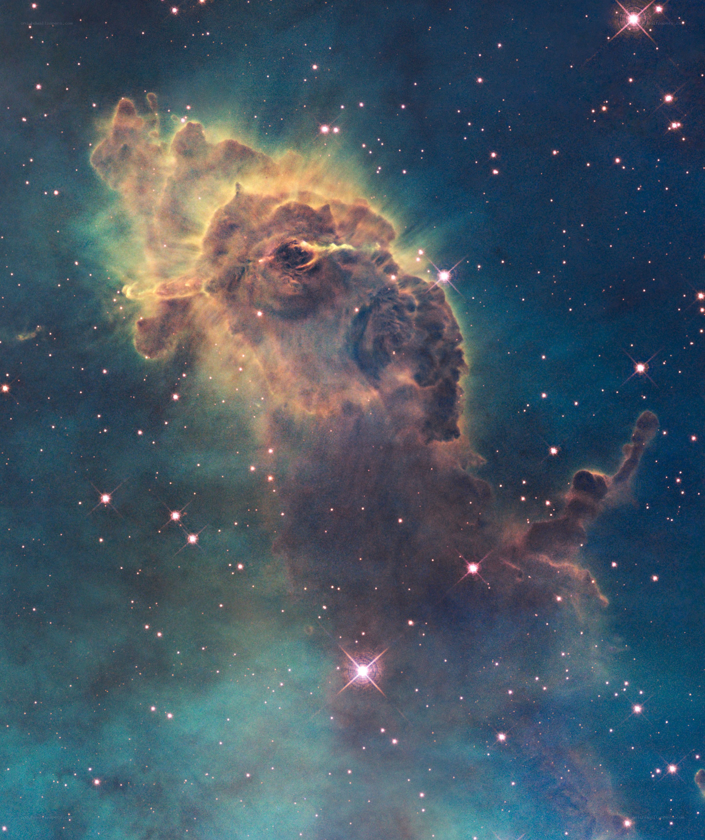 Horsehead Nebula in space