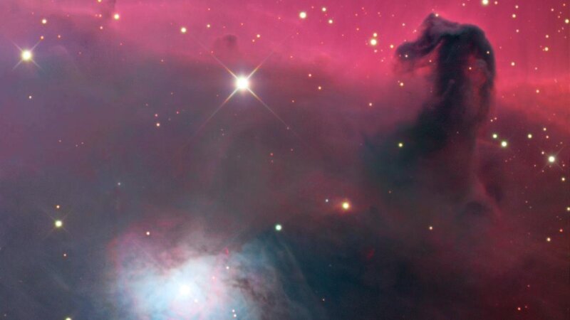 Horsehead Nebula in space