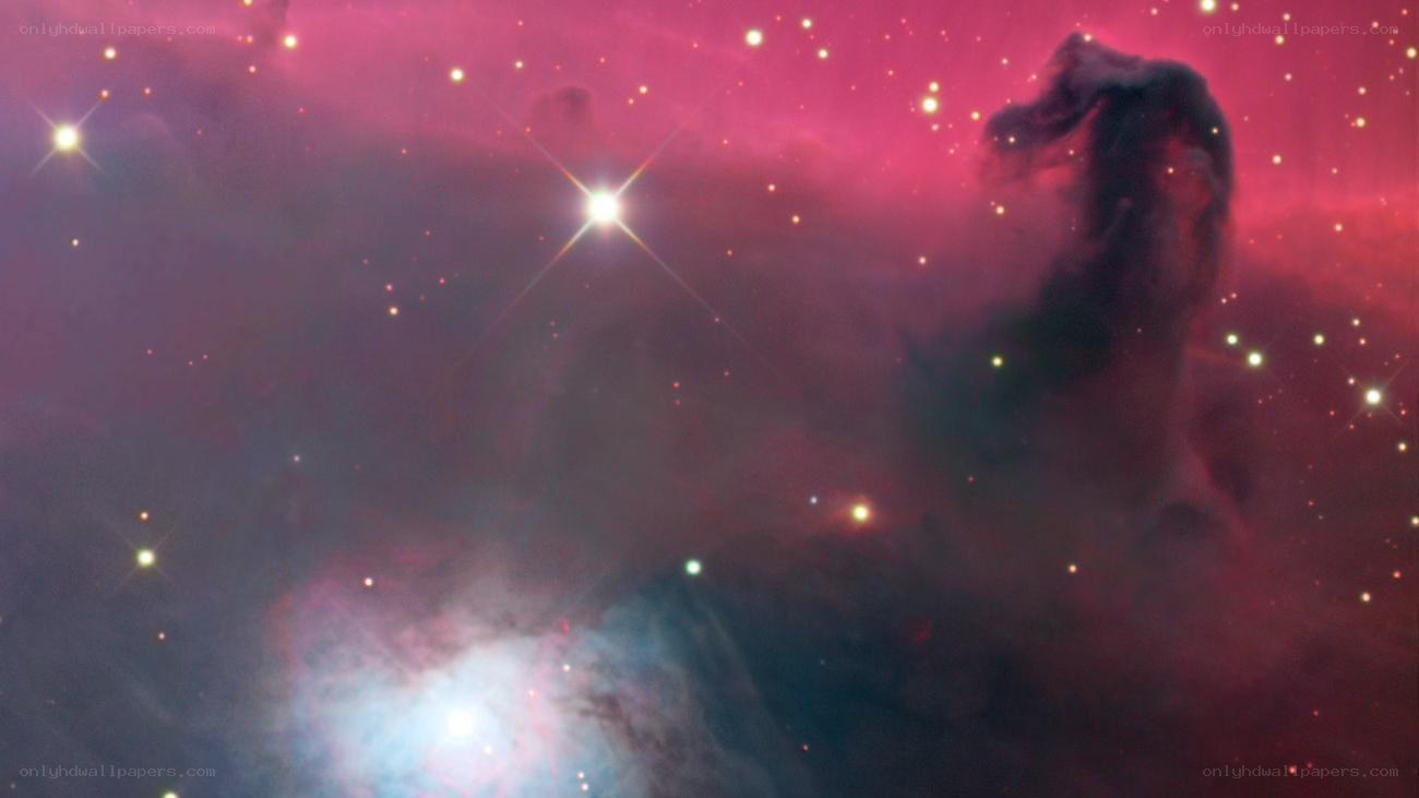 Horsehead Nebula in space