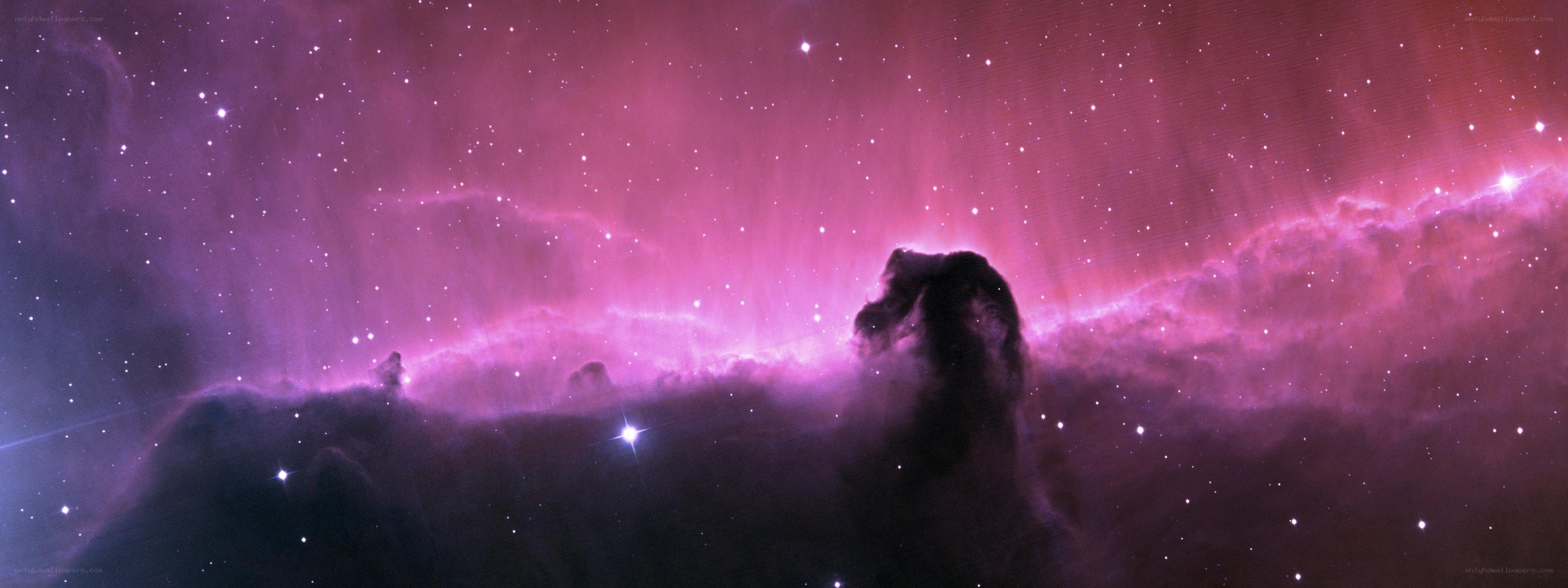 Horsehead Nebula in space