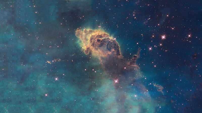 Horsehead Nebula in space