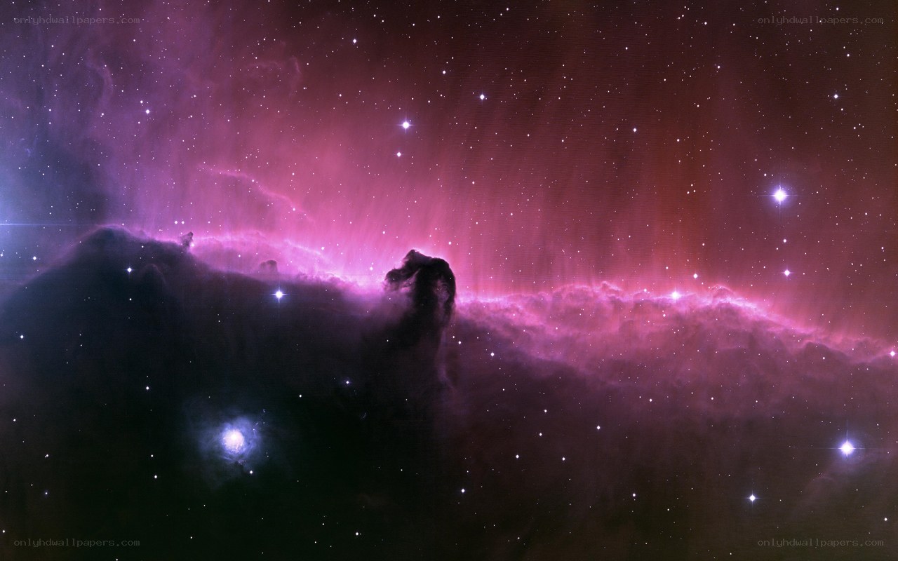 Horsehead Nebula in space