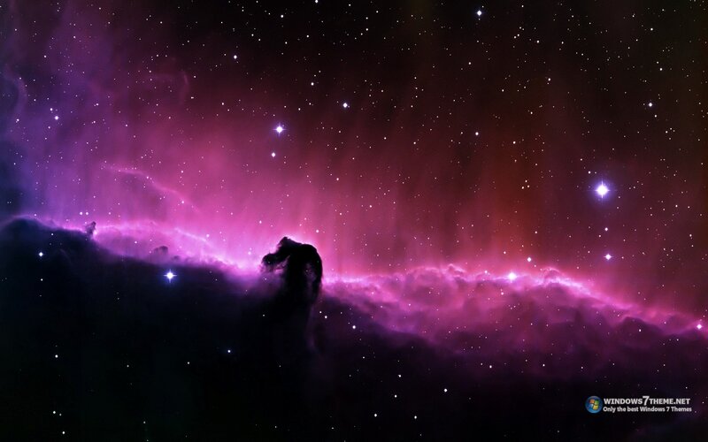 Horsehead Nebula — Purple, Dramatic