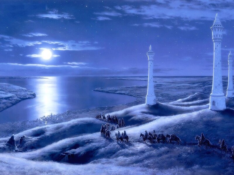 Horsemen on a Hill