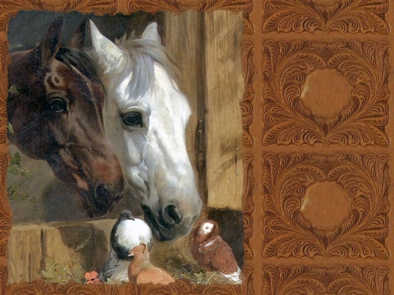 Horses and Birds