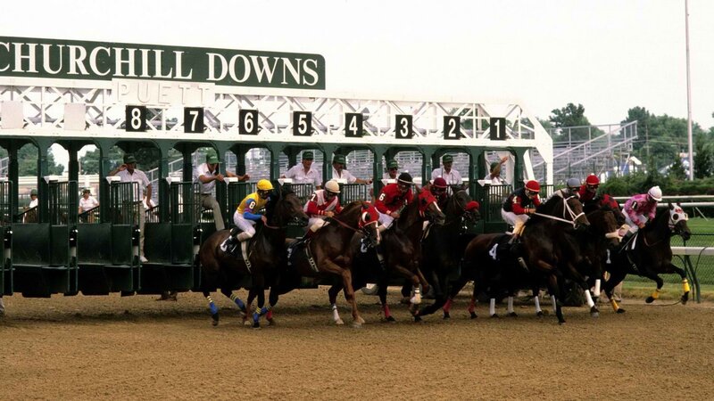 Horses at Churchill Downs