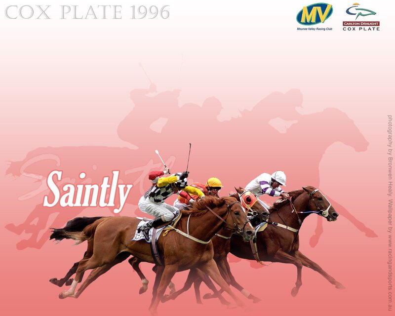 Horses Racing — Red