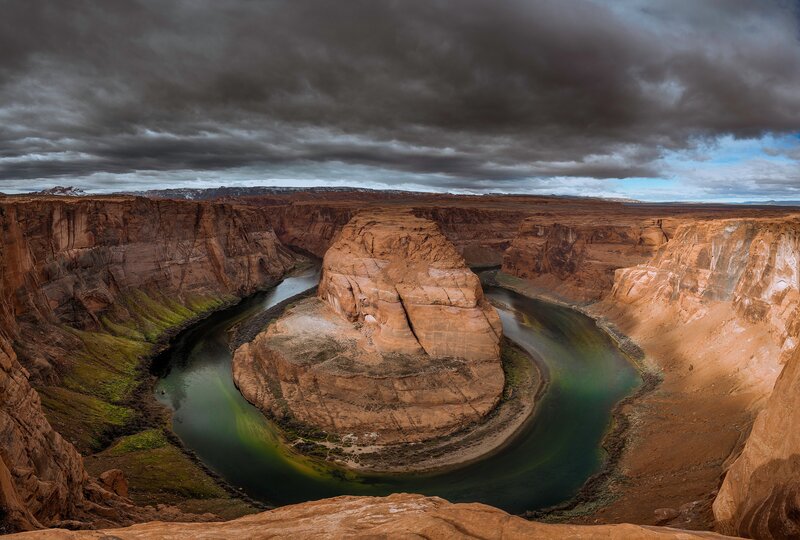 Horseshoe Bend Canyon — Brown