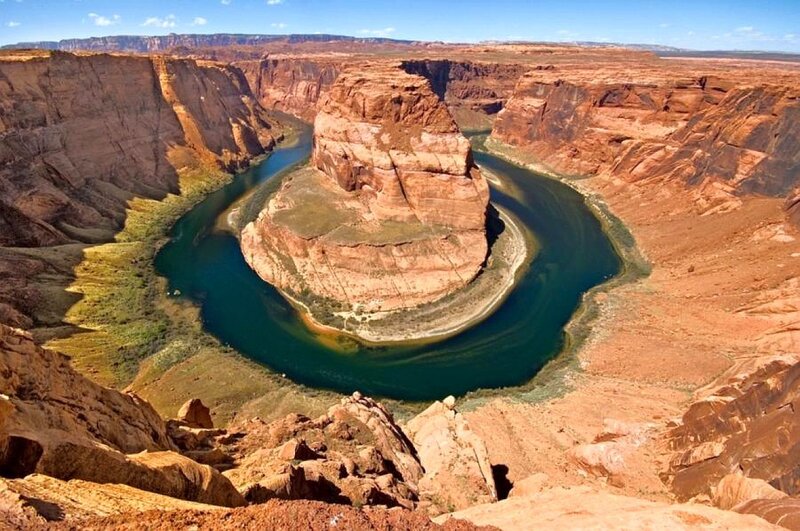 Horseshoe Bend canyon view