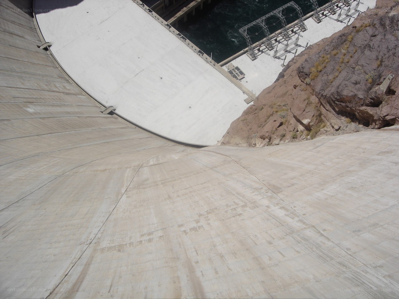 Horseshoe Dam from above