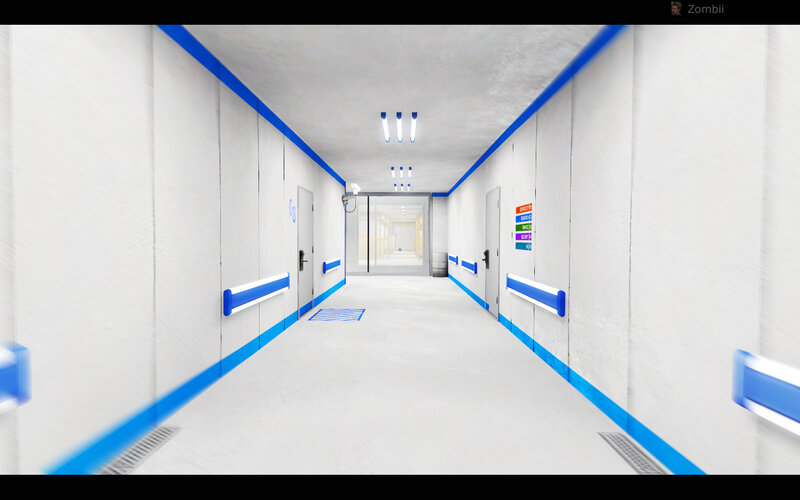 hospital corridor hallway
