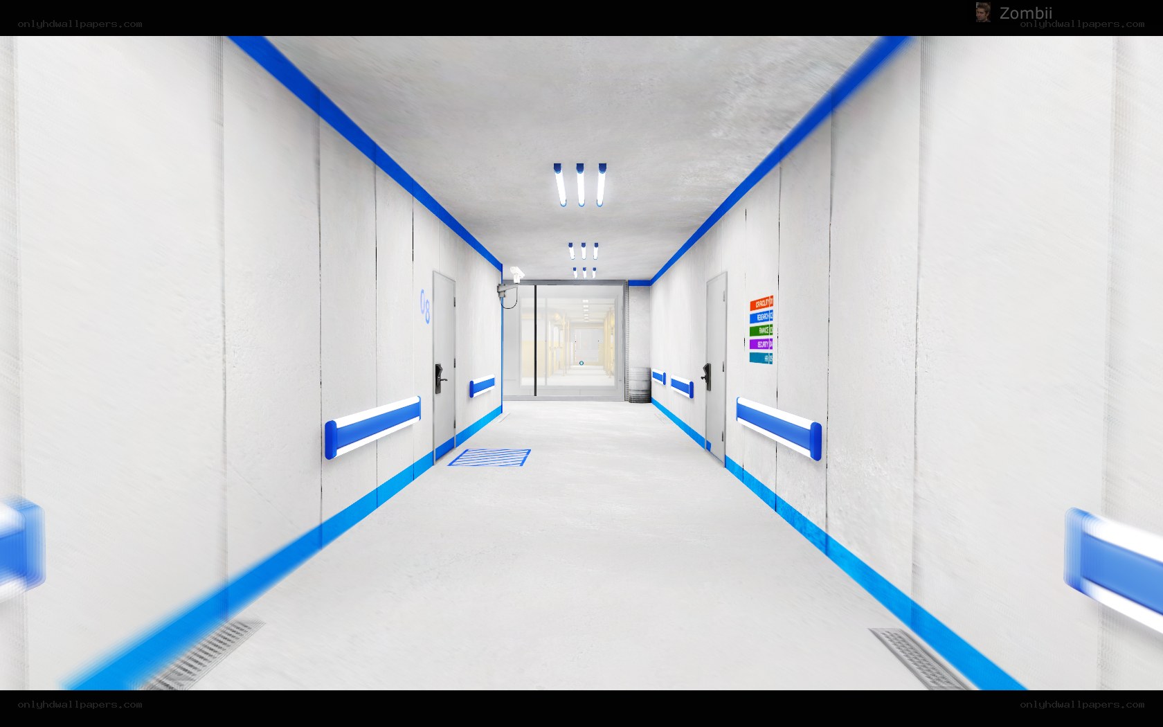 hospital corridor hallway
