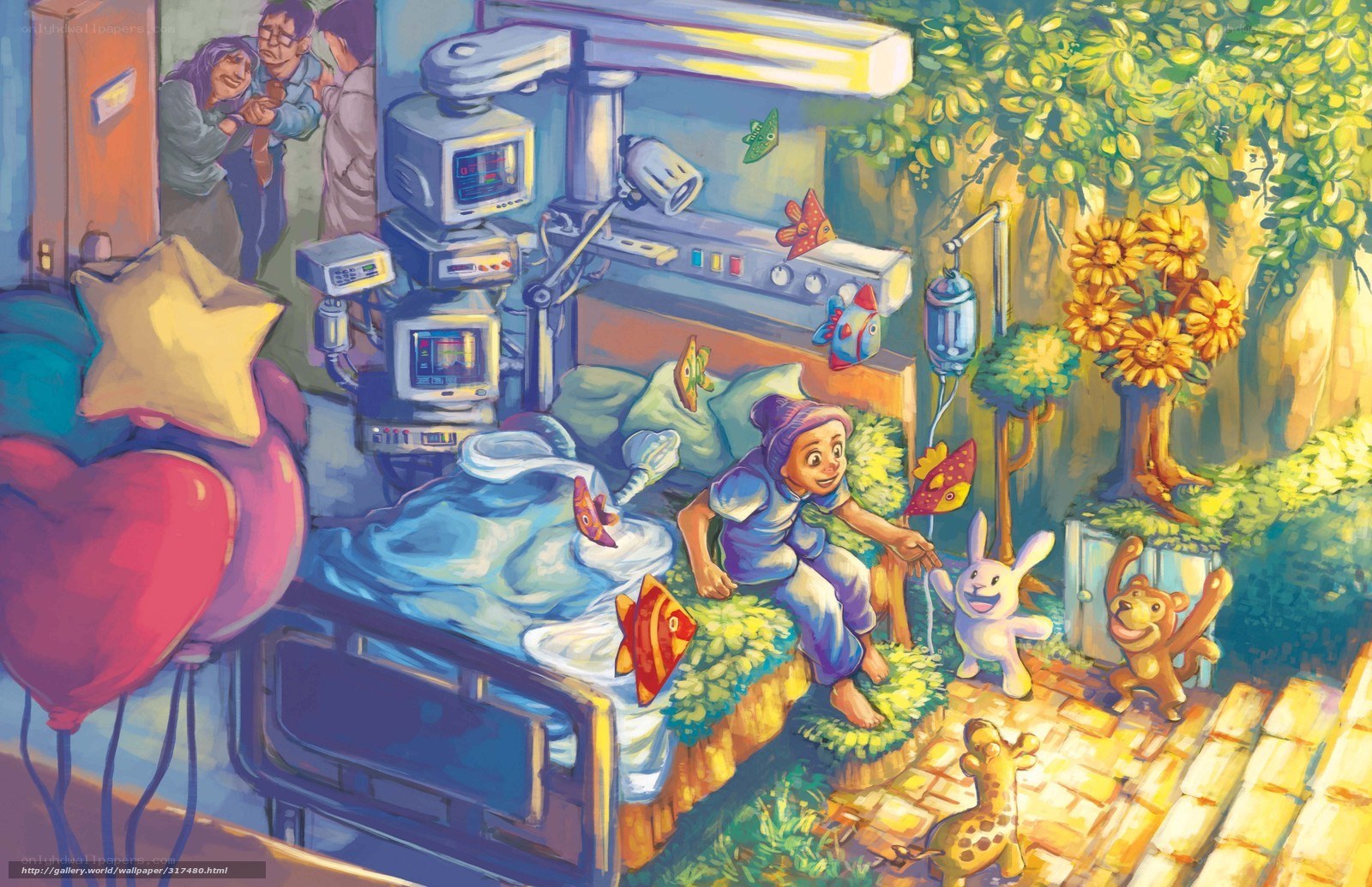 Hospital room fantasy