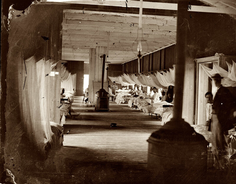 Hospital ward during Civil War