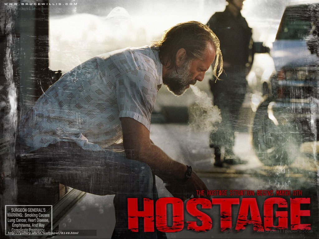Hostage movie poster